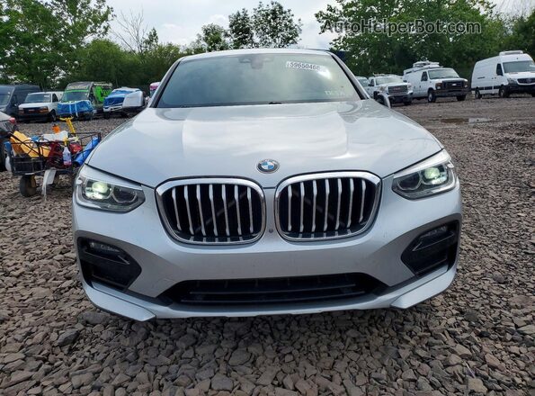 5UX2V1C05L9B46276 2020 BMW X4 Серый Вид спереди