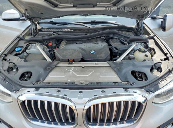 5UX2V1C05L9B46276 2020 BMW X4 Серый Вид подкапотного пространства