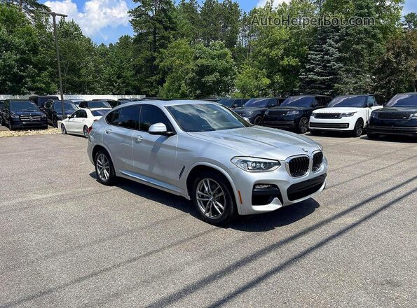 5UX2V1C05LLE67544 2020 BMW X4 Silver Tył lewy