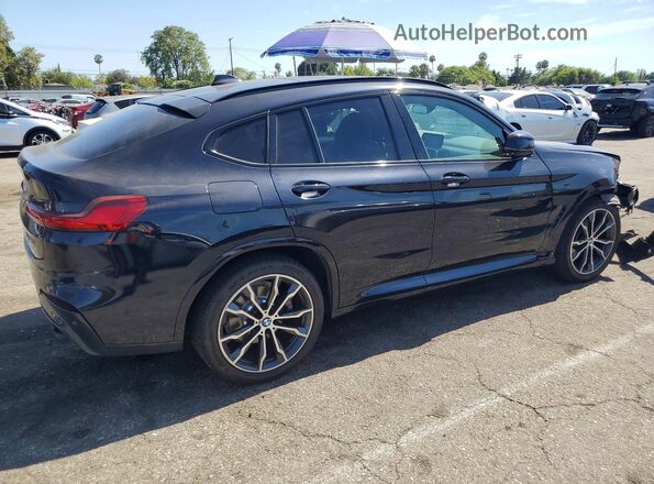 5UX2V1C07LLE67576 2020 BMW X4 Black Задня права чверть