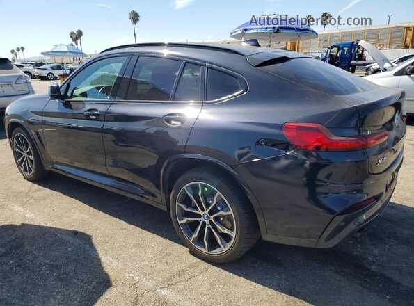 5UX2V1C07LLE67576 2020 BMW X4 Black Задня ліва чверть