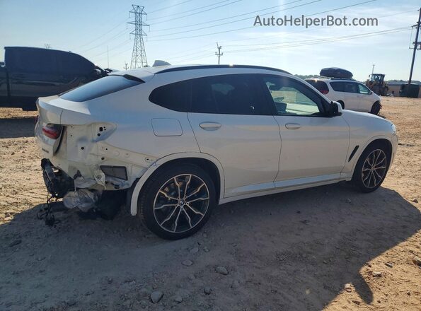 5UX2V1C08M9H97399 2021 BMW X4 White Rear right