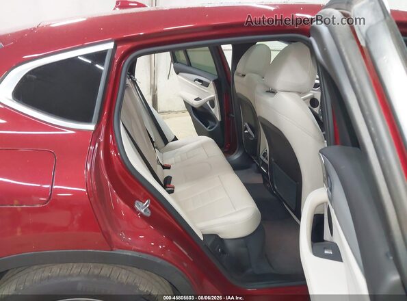 5UX2V1C09M9F04769 2021 BMW X4 Red Вид наклейки з VIN-кодом