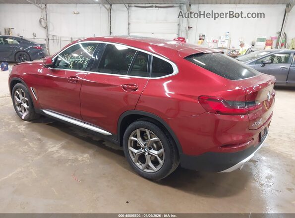 5UX2V1C09M9F04769 2021 BMW X4 Red Задня ліва чверть