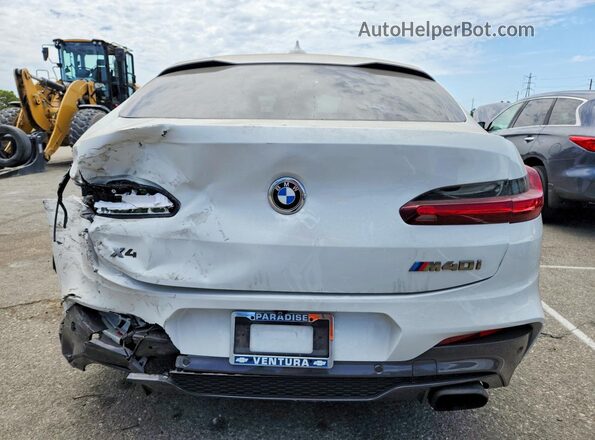 5UX2V5C01L9B12035 2020 BMW X4 Белый Вид сзади