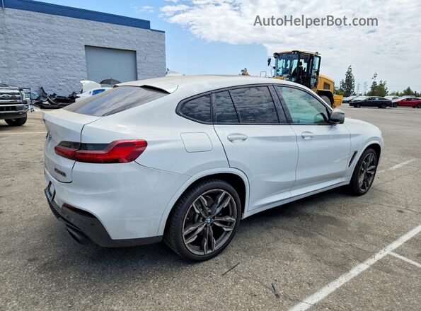 5UX2V5C01L9B12035 2020 BMW X4 Белый Задняя правая четверть