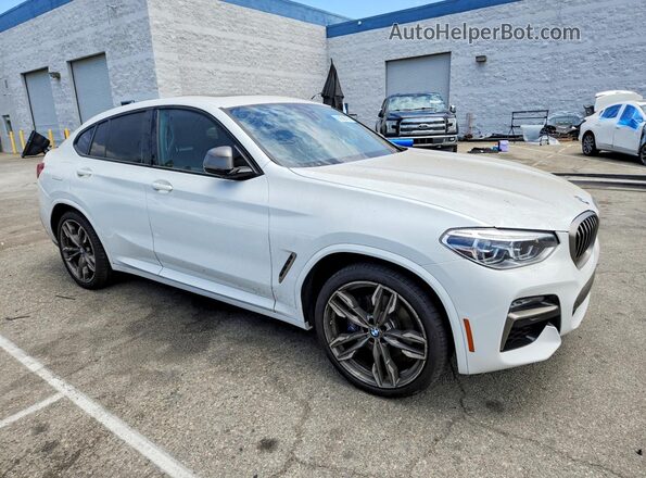 5UX2V5C01L9B12035 2020 BMW X4 Белый Передняя правая четверть