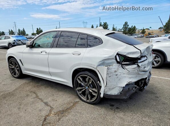 5UX2V5C01L9B12035 2020 BMW X4 Белый Задняя левая четверть