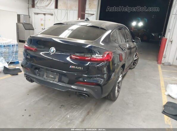 5UX2V5C02LLE69646 2020 BMW X4 Black Հետևի աջ