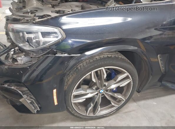 5UX2V5C02LLE69646 2020 BMW X4 Black Դիմացի տեսք