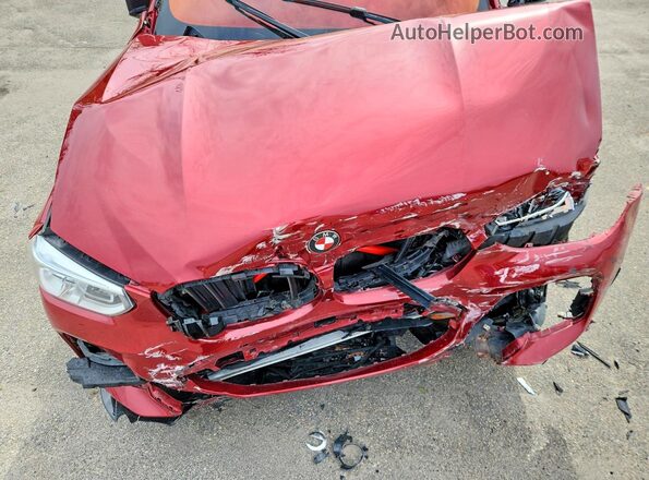 5UX2V5C0XM9F44706 2021 BMW X4 Red Engine compartment view