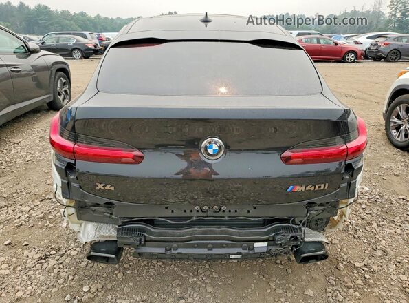 5UX2V5C0XM9H95726 2021 BMW X4 Black Հետևի տեսք
