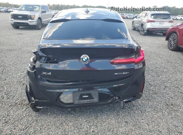 5UX33DT05P9N51925 2023 BMW X4 Black Հետևի տեսք