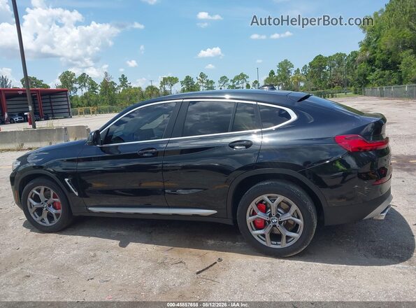 5UX33DT05R9T94156 2024 BMW X4 Black Панорамний вид салону 360°