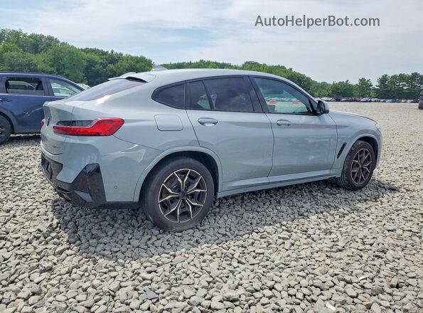 5UX33DT05S9167572 2025 BMW X4 Gray Задня права чверть