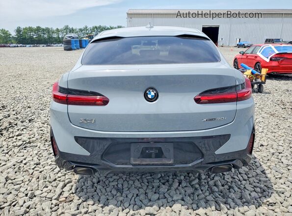 5UX33DT05S9167572 2025 BMW X4 Gray Вид ззаду