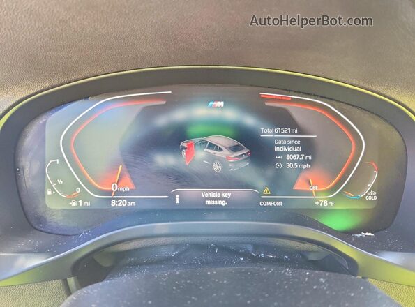5UX33DT06N9M07331 2022 BMW X4 Green 
