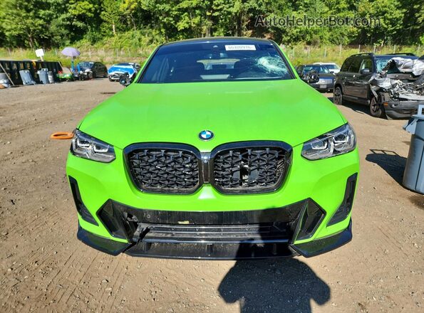 5UX33DT06N9M07331 2022 BMW X4 Green Widok zestawu wskaźników