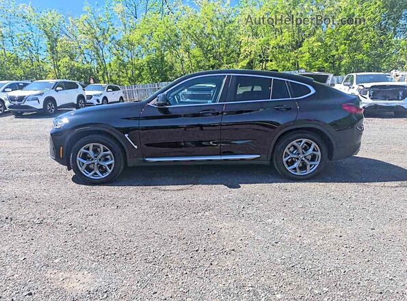 5UX33DT06S9Y71702 2025 BMW X4 Black Widok naklejki z numerem VIN