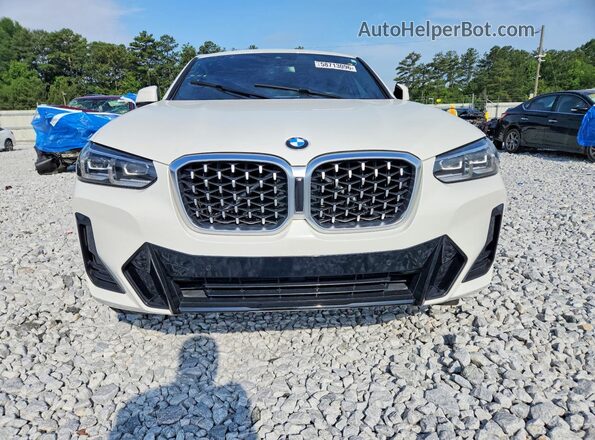 5UX33DT07N9J86158 2022 BMW X4 White Вид спереду