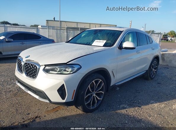 5UX33DT07N9L91270 2022 BMW X4 White Передня ліва чверть