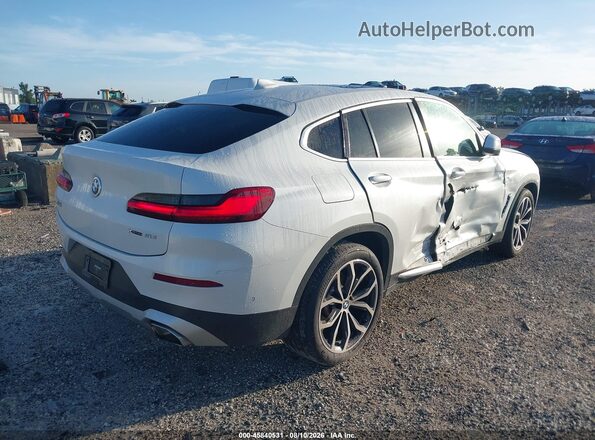 5UX33DT07N9L91270 2022 BMW X4 White Задня права чверть