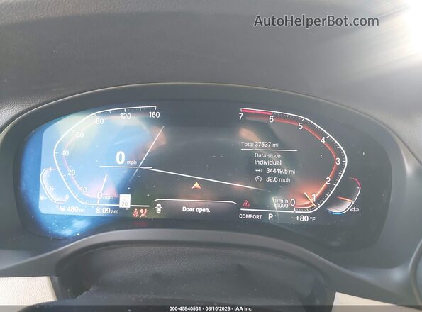 5UX33DT07N9L91270 2022 BMW X4 White Вид задніх сидінь