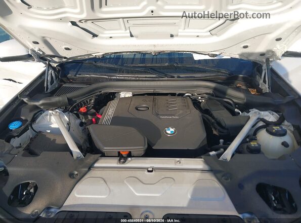 5UX33DT07N9L91270 2022 BMW X4 White Вид ззаду