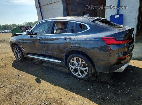 5UX33DT07R9V93371 2024 BMW X4 Серый Задняя левая четверть