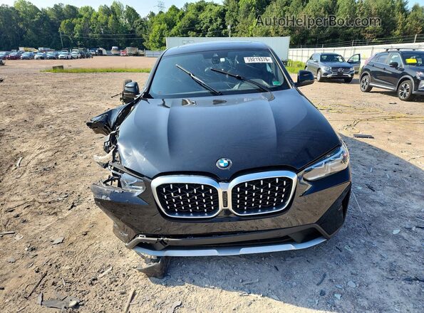 5UX33DT08R9X09659 2024 BMW X4 Black Front view