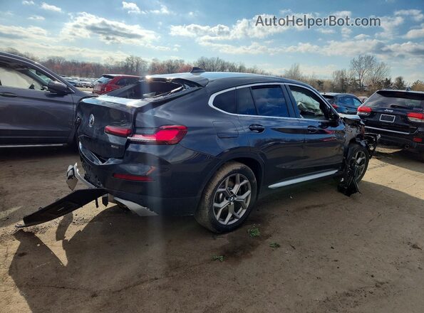 5UX33DT0XN9M46763 2022 BMW X4 Charcoal Հետևի աջ