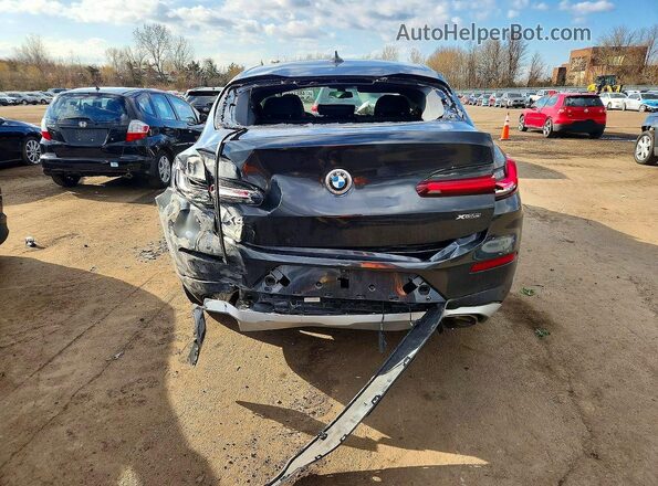 5UX33DT0XN9M46763 2022 BMW X4 Charcoal Հետևի տեսք