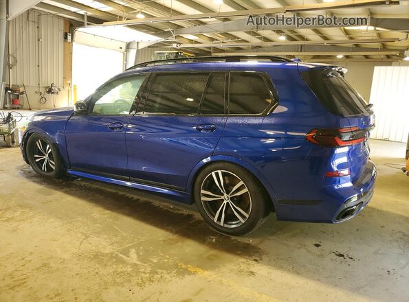 5UX33EM04S9X32138 2025 BMW X7 Синий Задняя левая четверть