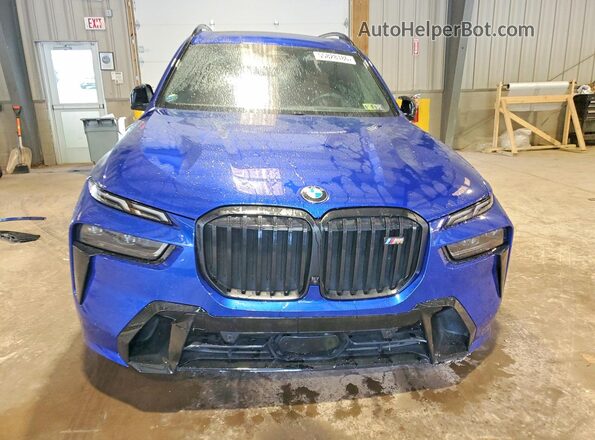 5UX33EM04S9X32138 2025 BMW X7 Синий Вид спереди