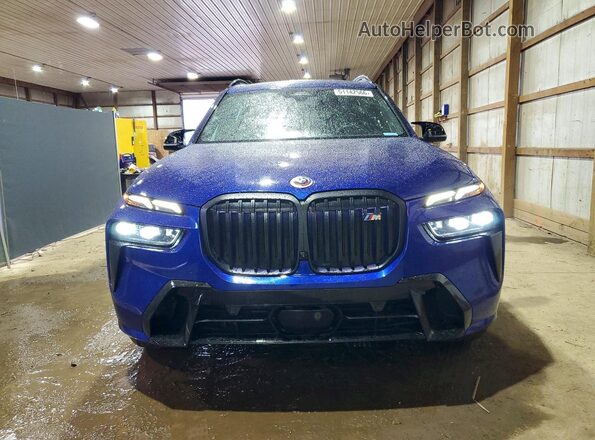 5UX33EM07P9P22727 2023 BMW X7 Синий Вид спереди