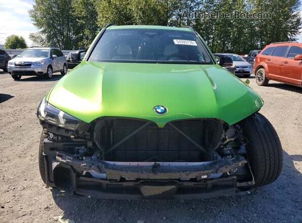 5UX33EU05R9U01899 2024 BMW X5 Green Widok z przodu