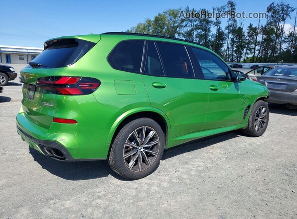 5UX33EU05R9U01899 2024 BMW X5 Green Tył prawy