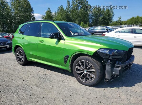 5UX33EU05R9U01899 2024 BMW X5 Green Przód prawy