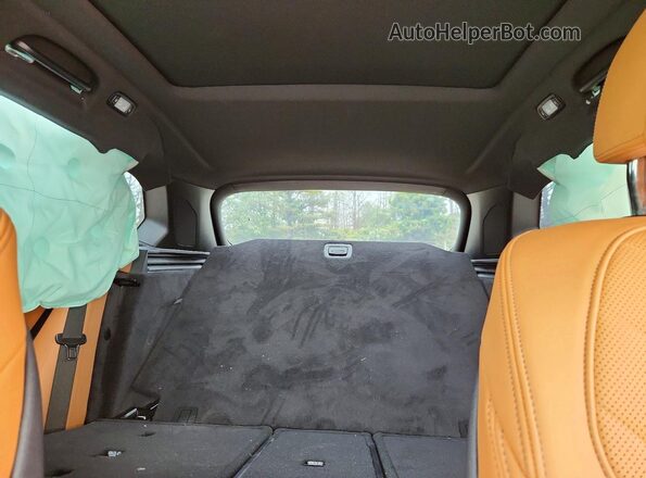 5UX33EU08T9163411 2026 BMW X5 Black Rear seats view