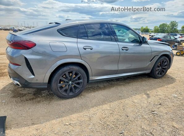 5UX33EX00S9W23381 2025 BMW X6 Silver Trasero derecho