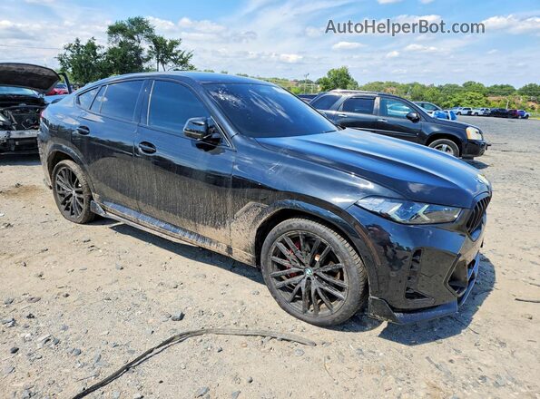 5UX33EX00S9Y25007 2025 BMW X6 Black Delantero derecho