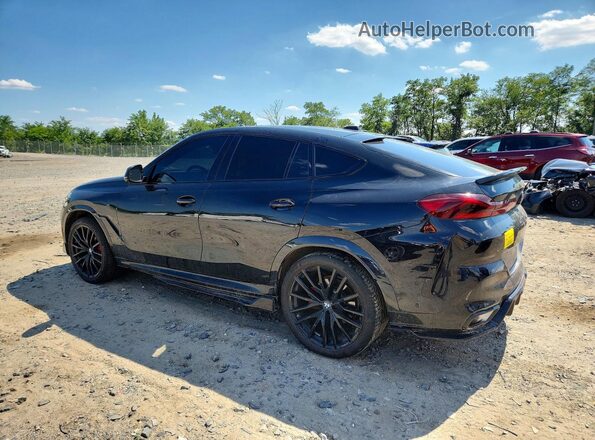 5UX33EX00S9Y25007 2025 BMW X6 Black Trasero izquierdo