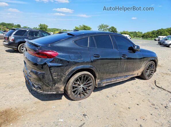 5UX33EX00S9Y25007 2025 BMW X6 Black Trasero derecho