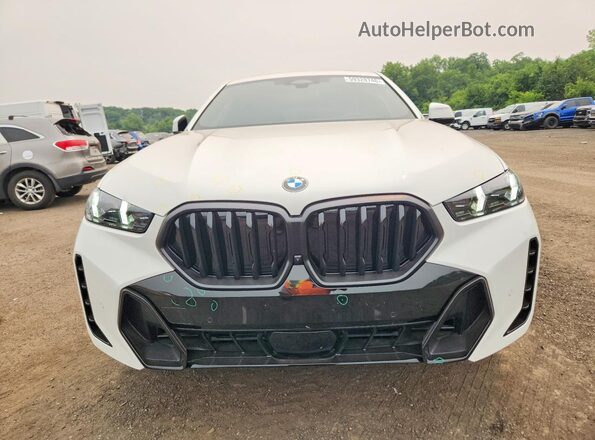 5UX33EX00T9152396 2026 BMW X6 Белый Вид спереди