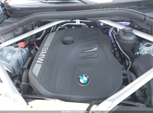 5UX33EX03R9S44739 2024 BMW X6 Gray Widok z tyłu