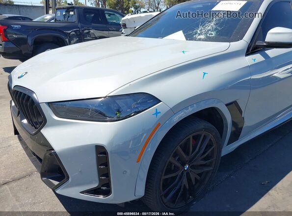 5UX33EX03R9S44739 2024 BMW X6 Gray 