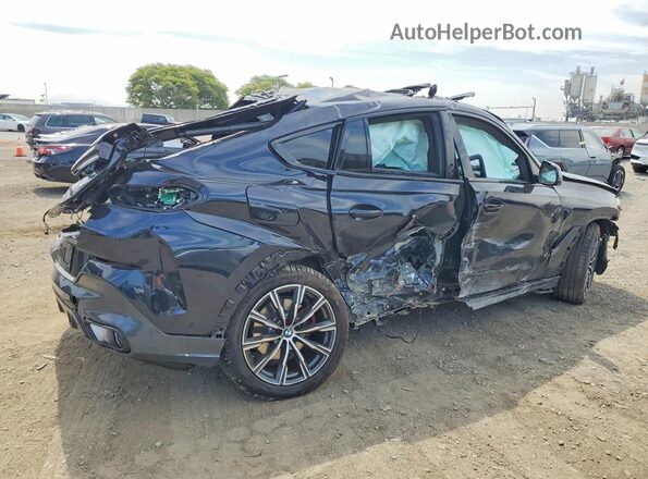 5UX33EX04T9253358 2026 BMW X6 Blue უკანა მარჯვენა