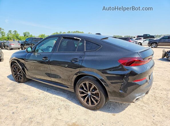 5UX33EX09S9X77510 2025 BMW X6 Black Հետևի ձախ