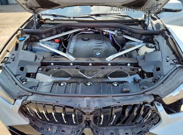 5UX33EX0XS9X67133 2025 BMW X6 Gray Вид підкапотного простору