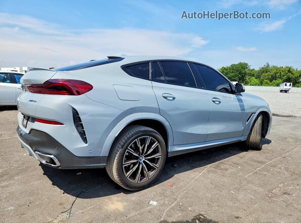 5UX33EX0XS9X67133 2025 BMW X6 Gray Задня права чверть